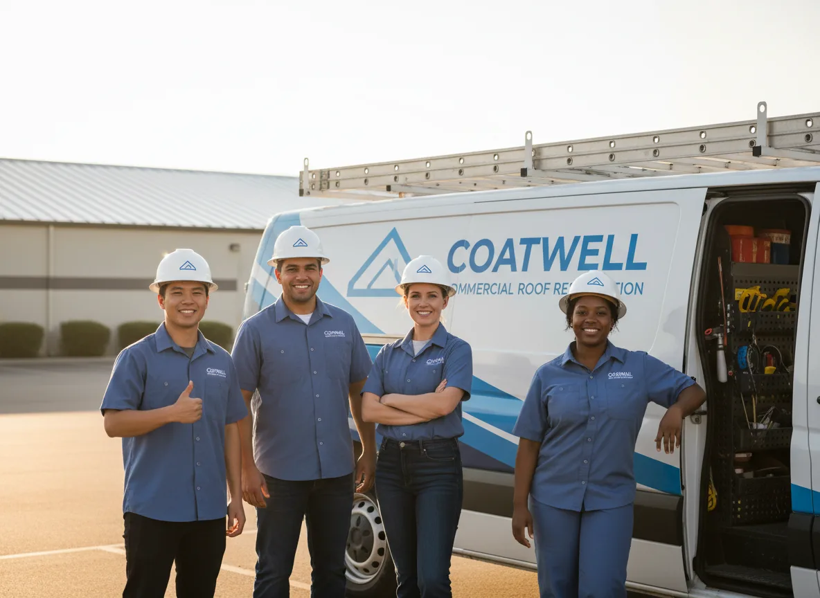 Commercial roof coating company in Wolfe City, TX
